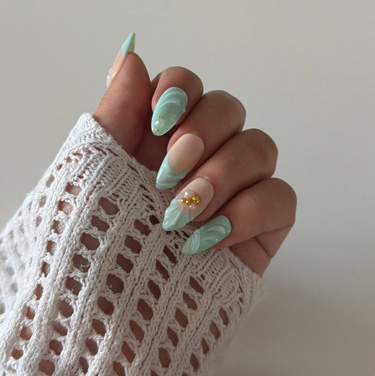 BLUE LAGOON - Press on nails