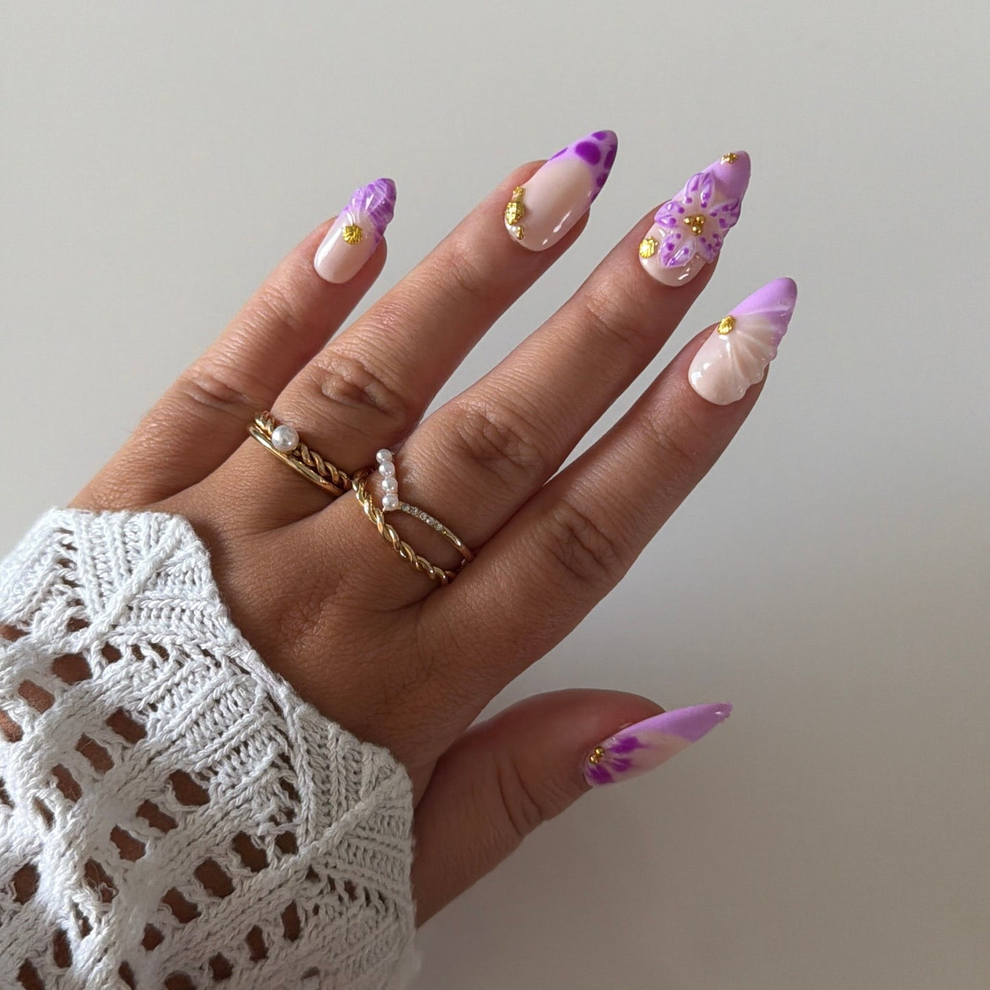 ISLAND LILAC - Press  on nails