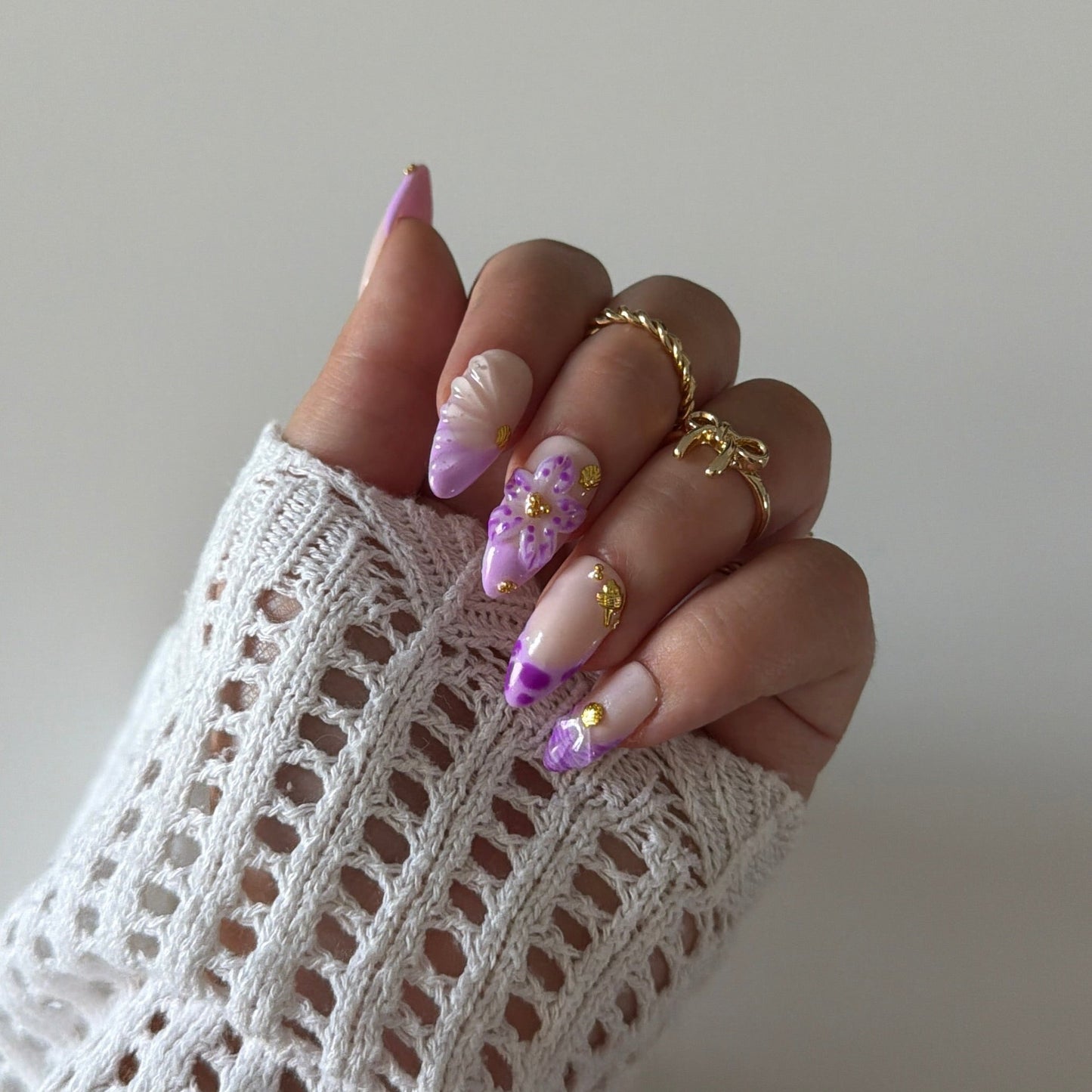 ISLAND LILAC - Press  on nails