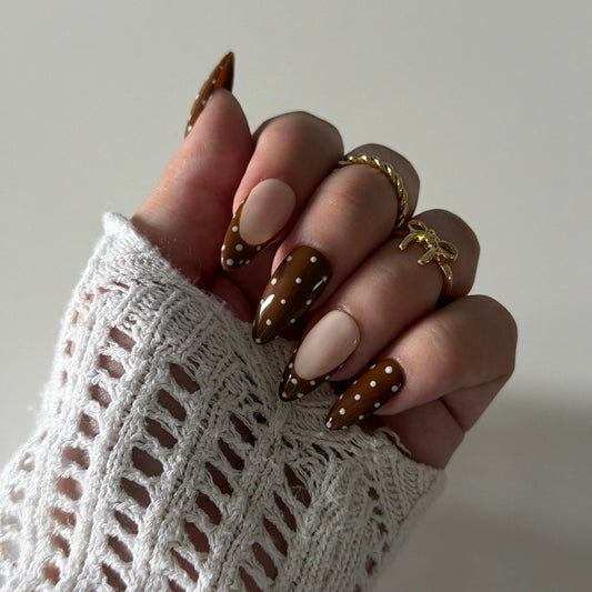 COZY CACAO - Press on nails