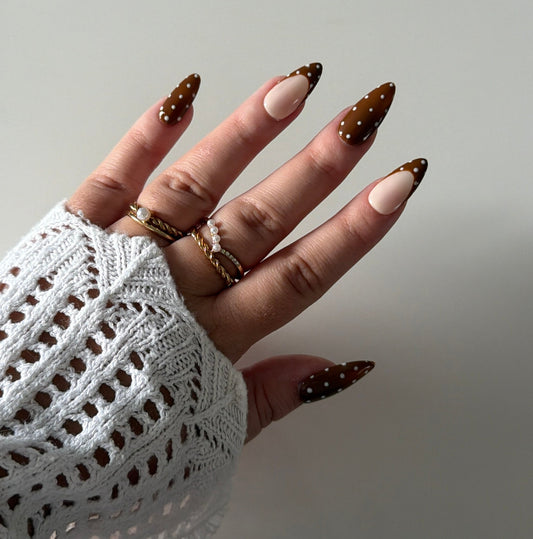 COZY CACAO - Press on nails