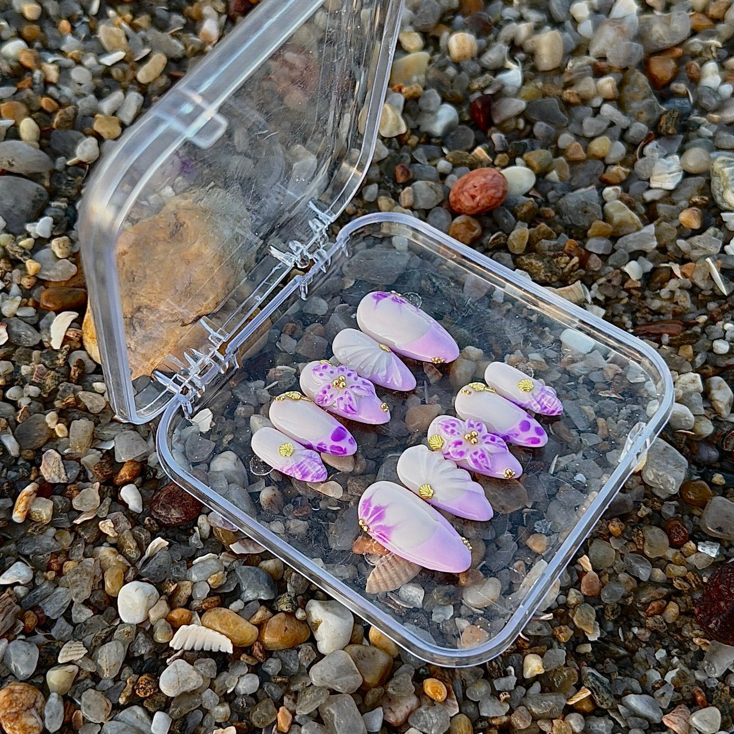 ISLAND LILAC - Press  on nails