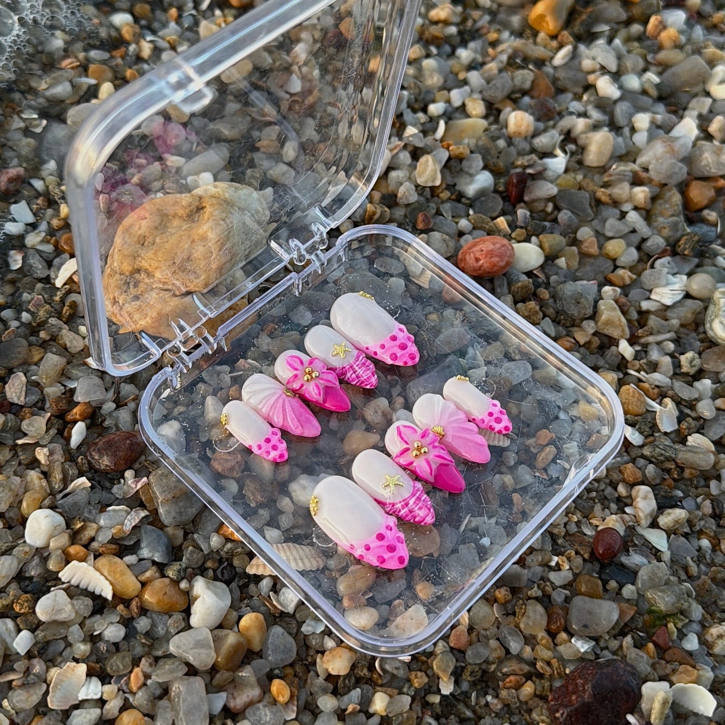 PINK PARADISE - Press  on nails